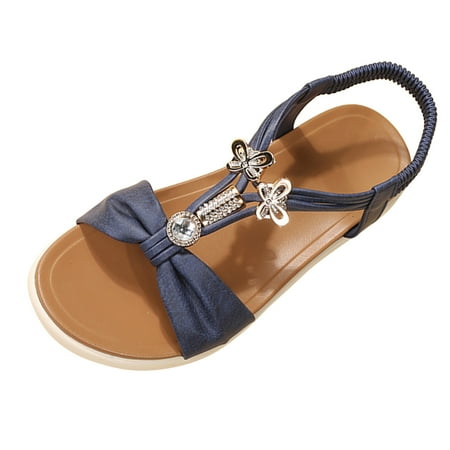 NECHOLOGY Bare Women s Sandals Fashion Solid Color Metal Butterfly Beaded Open Toe Soft Sandals Shoes for Women Dress Sandal Blue 8
NECHOLOGY Bare Women s Sandals Fashion Solid Color Metal Butterfly Beaded Open Toe Soft Sandals Shoes for Women Dress Sandal Blue 8