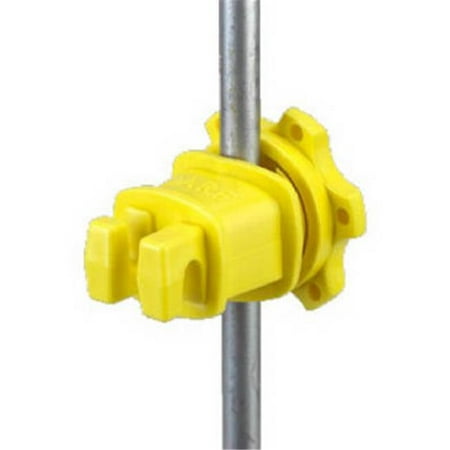 Dare Products WESTERN-RP-25 B Screw Tight Round Post Insulator- Black- 25 Count