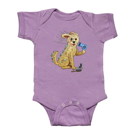 Inktastic Goldendoodle in Curler with Hair Dryer Gift Baby Boy or Baby Girl Bodysuit
Inktastic Goldendoodle in Curler with Hair Dryer Gift Baby Boy or Baby Girl Bodysuit