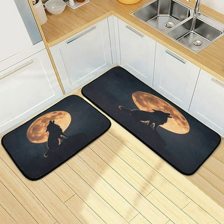Wobogo The Legend Of Starving Wolf Kitchen Carpet Set of 2 Absorbent and Stain Resistant Non-slip Star Rubber Backing
Wobogo The Legend Of Starving Wolf Kitchen Carpet Set of 2 Absorbent and Stain Resistant Non-slip Star Rubber Backing