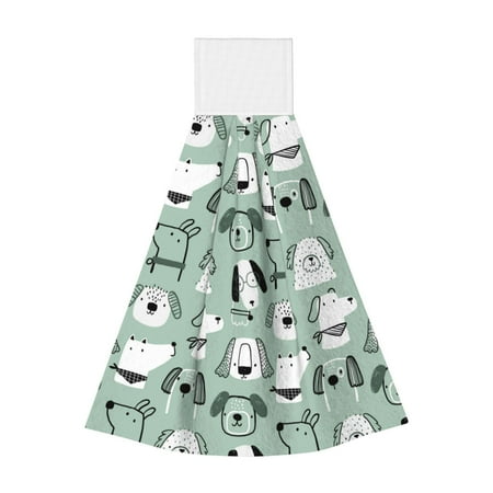 Sikiie Puppy Hand Towel with Loop Hanging Towel Absorbent Tie Towels for Kitchen Tea Bar Bathroom Decor 
Sikiie Puppy Hand Towel with Loop Hanging Towel Absorbent Tie Towels for Kitchen Tea Bar Bathroom Decor