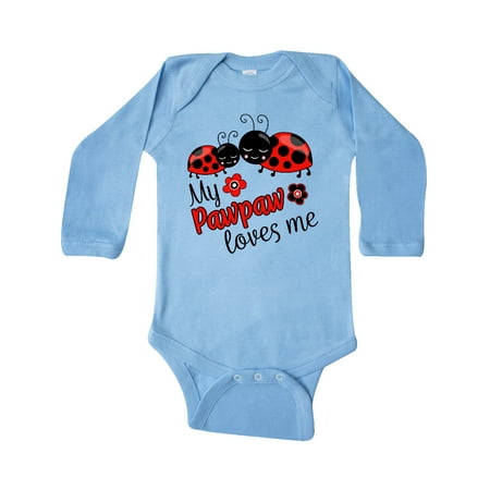 Inktastic My Pawpaw Loves Me with Cute Ladybugs Gift Baby Boy or Baby Girl Long Sleeve Bodysuit
Inktastic My Pawpaw Loves Me with Cute Ladybugs Gift Baby Boy or Baby Girl Long Sleeve Bodysuit