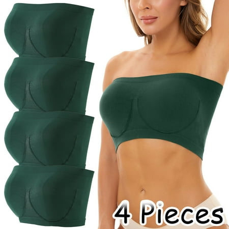 Cathalem Seashell Top 4 Pieces Sports Bras For Women Plus Size Strapless Bra Bandeau Padded Top Stretchy Yoga Glasses Tray Vest Hot Pink 3X-Large
Cathalem Seashell Top 4 Pieces Sports Bras For Women Plus Size Strapless Bra Bandeau Padded Top Stretchy Yoga Glasses Tray Vest Hot Pink 3X-Large