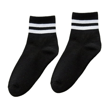 Elastic Cuff Unisex Couple Breathable Socks Crew Stripes Socks Moisture Two Wicking Sport Socks Cotton
Elastic Cuff Unisex Couple Breathable Socks Crew Stripes Socks Moisture Two Wicking Sport Socks Cotton