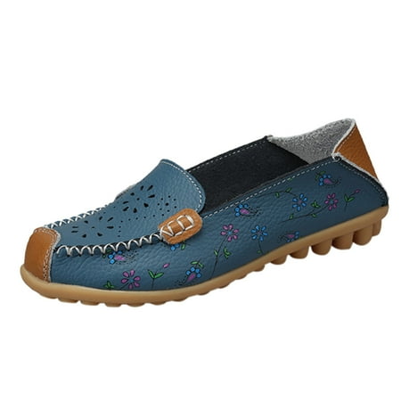 Sentuca Women s Comfortable Hollow Leather Printed Flat Casual Loafers Single Shoes
Sentuca Women s Comfortable Hollow Leather Printed Flat Casual Loafers Single Shoes