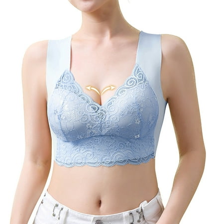 eczipvz Bras for Women Women s Plus Size Full Coverage Non Padded Wireless Minimizer Bra -Comfort and Double Support Blue 4XL
eczipvz Bras for Women Women s Plus Size Full Coverage Non Padded Wireless Minimizer Bra -Comfort and Double Support Blue 4XL