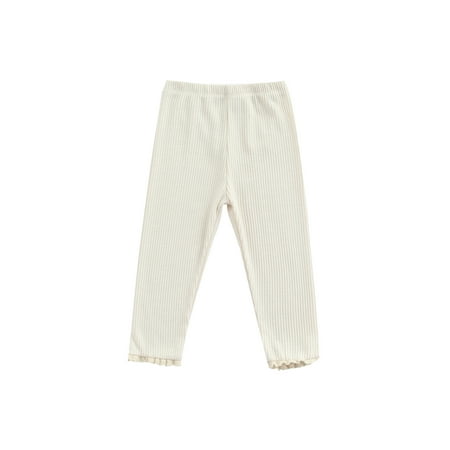 IZhansean Toddler Baby Boy Girl Leggings Elastic High Waist Ribbed Long Pants Lace Bottoms Fall Winter Outfits Beige 3-4 Years
IZhansean Toddler Baby Boy Girl Leggings Elastic High Waist Ribbed Long Pants Lace Bottoms Fall Winter Outfits Beige 3-4 Years