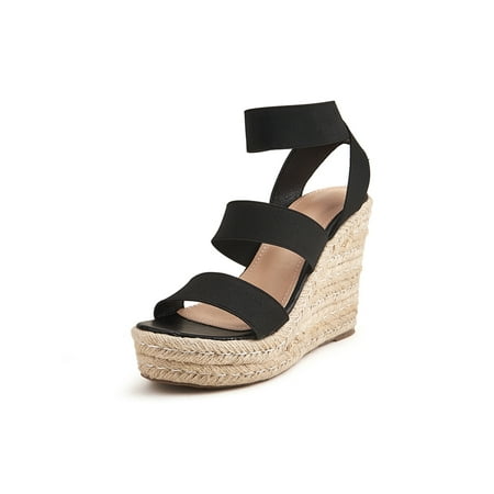 SIMANLAN Women s Wedge Sandals Slip On Platform Sandal Thick Sole Espadrilles Women Fashion Dressy Shoe Ladies Open Toe Casual Black 9
SIMANLAN Women s Wedge Sandals Slip On Platform Sandal Thick Sole Espadrilles Women Fashion Dressy Shoe Ladies Open Toe Casual Black 9