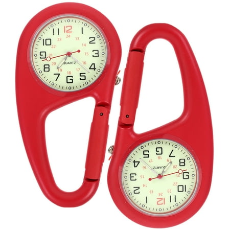 NUOLUX 2pcs Clip-on Quartz Watch Backpack Belt Fob Watch with Fluorescent Parts
NUOLUX 2pcs Clip-on Quartz Watch Backpack Belt Fob Watch with Fluorescent Parts