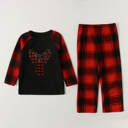 women Christmas pajamas for family matching outfits son daughter sets soft Red Parent-child Attire Christmas Suits Patchwork Plaid Printed Homewear Round Neck Long Sle
women Christmas pajamas for family matching outfits son daughter sets soft Red Parent-child Attire Christmas Suits Patchwork Plaid Printed Homewear Round Neck Long Sle