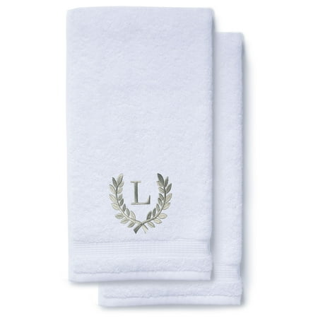 Monogrammed Hand Towels for Bathroom Kitchen Makeup | Personalized Gift for Wedding-Bridal | Roman Font Custom Luxury Turkish Towel | Spa Collection Oversized 16 X 30 Inch Set of 2
Monogrammed Hand Towels for Bathroom Kitchen Makeup | Personalized Gift for Wedding-Bridal | Roman Font Custom Luxury Turkish Towel | Spa Collection Oversized 16 X 30 Inch Set of 2
