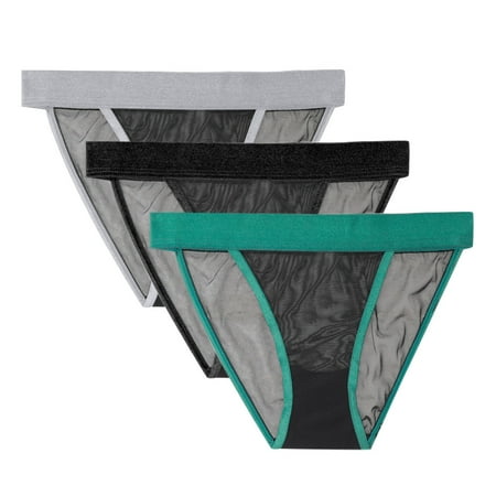 MPWEGNP 3PC Women s Sexy Cool Comfortable Solid Color Invisible Mesh Briefs Underwear
MPWEGNP 3PC Women s Sexy Cool Comfortable Solid Color Invisible Mesh Briefs Underwear