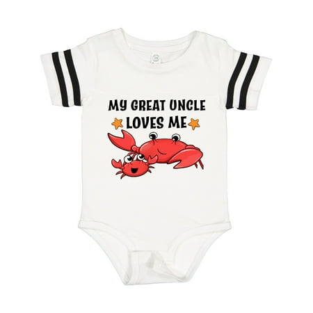 Inktastic My Great Uncle Loves Me- Cute Crab Family Gift Baby Boy or Baby Girl Bodysuit
Inktastic My Great Uncle Loves Me- Cute Crab Family Gift Baby Boy or Baby Girl Bodysuit