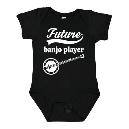 Inktastic Future Banjo Player Childs Music Gift Baby Boy or Baby Girl Bodysuit