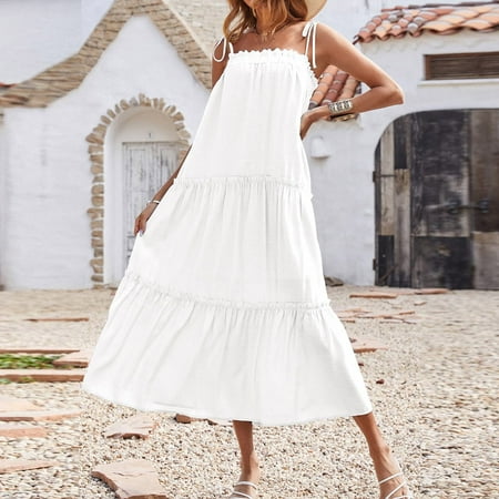 cllios Summer Dresses for Women 2023 Print Maxi Dress Sleeveless A Line Dress Crew Neck Casual Dress for Beach Vacation
cllios Summer Dresses for Women 2023 Print Maxi Dress Sleeveless A Line Dress Crew Neck Casual Dress for Beach Vacation