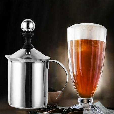 WindC 400/800ml Cappuccino Milk Frother Double Layer Stainless Steel Coffee Foamer
WindC 400/800ml Cappuccino Milk Frother Double Layer Stainless Steel Coffee Foamer