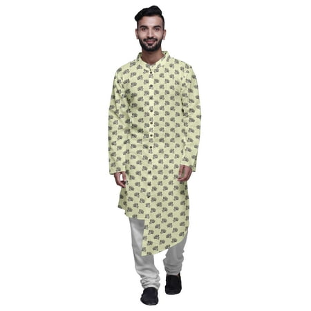 Atasi Cotton Printed Kurta Set For Men Designer Casual Kurta Pajama Clothing