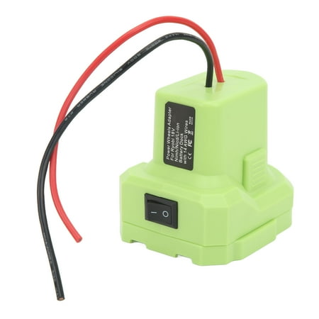 Battery Adapter Converter Dock Power Connector 14AWG with Switch for Ryobi P108 P107 P102 P103
Battery Adapter Converter Dock Power Connector 14AWG with Switch for Ryobi P108 P107 P102 P103
