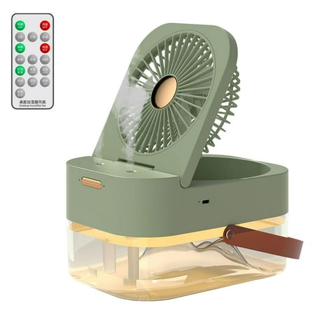 Desktop Humidifier air Quiet 2.5L Large Water Tank Portable Air Cooling Fan Mini Air Conditioner for Car Home Room Office Bedroom Green Remote Control
Desktop Humidifier air Quiet 2.5L Large Water Tank Portable Air Cooling Fan Mini Air Conditioner for Car Home Room Office Bedroom Green Remote Control