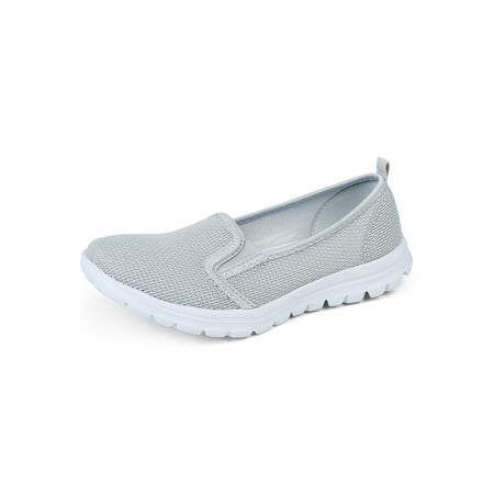 Woobling Women Flats Mesh Walking Shoes Slip On Sneakers Womens Casual Sneaker Comfortable Lightweight Solid Color Light Gray 6.5
Woobling Women Flats Mesh Walking Shoes Slip On Sneakers Womens Casual Sneaker Comfortable Lightweight Solid Color Light Gray 6.5