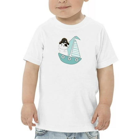 Happy Cat Pirate Green Sailboat T-Shirt Toddler -Image by Shutterstock 5 Toddler
Happy Cat Pirate Green Sailboat T-Shirt Toddler -Image by Shutterstock 5 Toddler