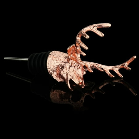 Wine Pourer Stopper Wine Aerators Zinc Alloy Stag Head Pourer Stags Bottle Stopper Rose Gold
Wine Pourer Stopper Wine Aerators Zinc Alloy Stag Head Pourer Stags Bottle Stopper Rose Gold