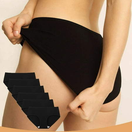 Pxiakgy lingerie for women 6 Pieces Women Comfortable Lingerie Temptation Low-waist Panties Underwear Black + XS
Pxiakgy lingerie for women 6 Pieces Women Comfortable Lingerie Temptation Low-waist Panties Underwear Black + XS