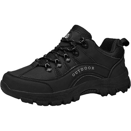 Men s Waterproof Hiking Shoes Breathable Anti Slip Ankle Booties Durable Hiking Trekking Trails Shoes