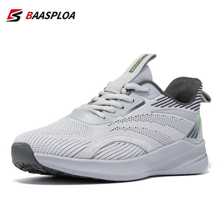 Baasploa Men s Lightweight Mesh Running Shoes Outdoor Sports Shoes For Gym Jogging Tennis