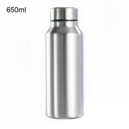 Temacd Portable Stainless Steel Single Wall Large Capacity Water Bottle Outdoor Supply
Temacd Portable Stainless Steel Single Wall Large Capacity Water Bottle Outdoor Supply