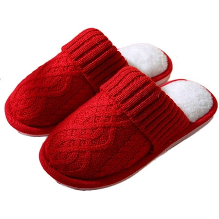 CoCopeaunt Women Knitted Plush Fleece Slippers Warm Winter Memory Foam Slipper Indoor Outdoor Home Shoes
CoCopeaunt Women Knitted Plush Fleece Slippers Warm Winter Memory Foam Slipper Indoor Outdoor Home Shoes