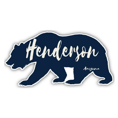 Henderson Arizona Souvenir 3x1.5-Inch Fridge Magnet Bear Design
