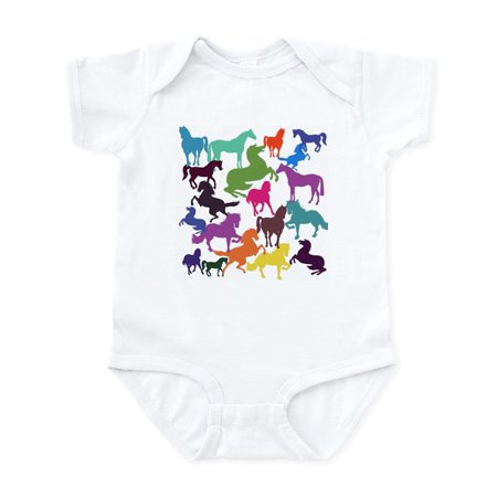 CafePress - Rainbow Horses Body Suit - Baby Light Bodysuit Size Newborn - 24 Months
CafePress - Rainbow Horses Body Suit - Baby Light Bodysuit Size Newborn - 24 Months