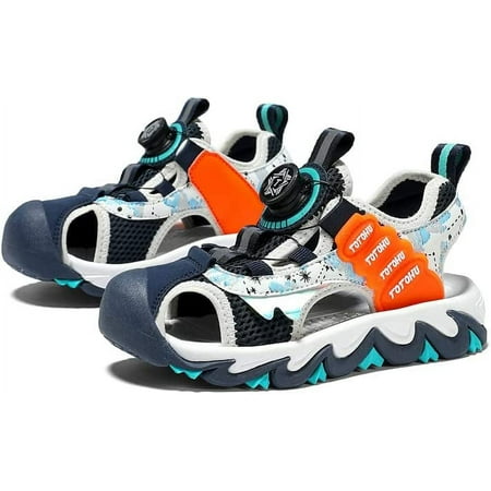 KAQ Boys Girls Outdoor Sport Shoes Closed Toe Kids Sports Sandals Summer Beach Breathable Water Athletic Shoes
KAQ Boys Girls Outdoor Sport Shoes Closed Toe Kids Sports Sandals Summer Beach Breathable Water Athletic Shoes