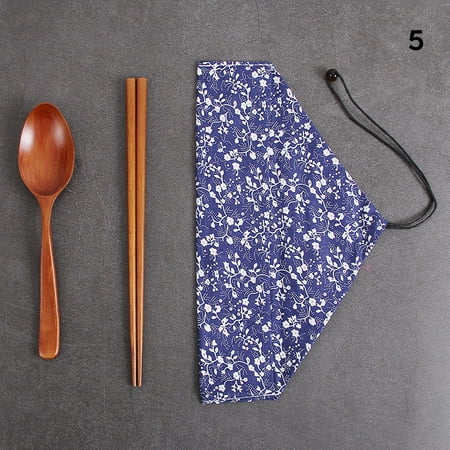 Ameiqe Portable Wooden Chopsticks Spoon Set Reusable Japanese Style Tableware for Home Office Camping(Style 5)
Ameiqe Portable Wooden Chopsticks Spoon Set Reusable Japanese Style Tableware for Home Office Camping(Style 5)