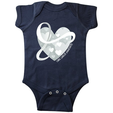 Inktastic Lung Cancer Awareness White Ribbon Around Heart Gift Baby Boy or Baby Girl Bodysuit
Inktastic Lung Cancer Awareness White Ribbon Around Heart Gift Baby Boy or Baby Girl Bodysuit