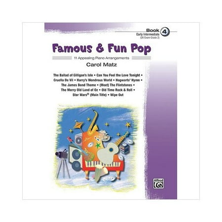 Famous & Fun Pop, Book 4 - Piano