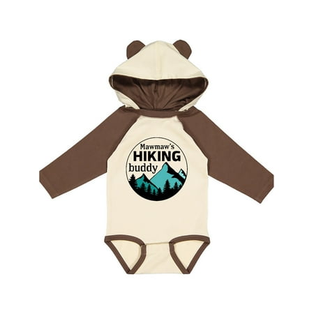 Inktastic Mawmaw s Hiking Buddy with Mountains and Trees Gift Baby Boy or Baby Girl Long Sleeve Bodysuit
Inktastic Mawmaw s Hiking Buddy with Mountains and Trees Gift Baby Boy or Baby Girl Long Sleeve Bodysuit