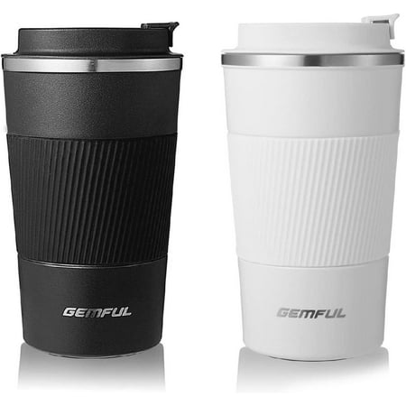 Travel Coffee Mug Double Walled Insulated Tumbler Cups for Cold and Hot Drinks 17oz
Travel Coffee Mug Double Walled Insulated Tumbler Cups for Cold and Hot Drinks 17oz