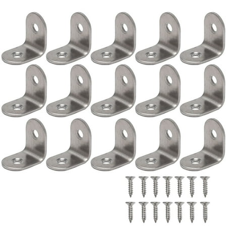 40PCS L Bracket with 80PCS Screws Bracket Bracket Fastener for Wood Furniture Bedframe Cabinet
40PCS L Bracket with 80PCS Screws Bracket Bracket Fastener for Wood Furniture Bedframe Cabinet