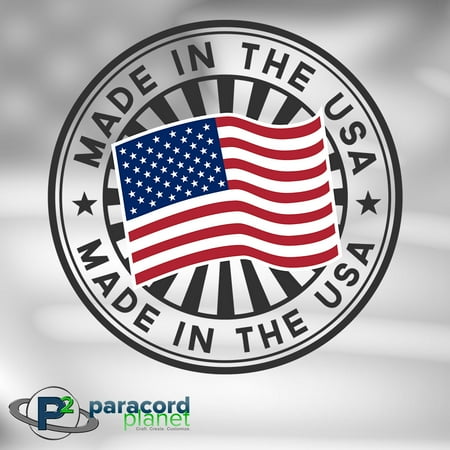 Paracord Planet Type III 7 Strand 550lb Nylon Paracord - 10 25 50 100 Foot Hanks and 250 1000 Foot Spools - Large Variety of Colors and Patterns
Paracord Planet Type III 7 Strand 550lb Nylon Paracord - 10 25 50 100 Foot Hanks and 250 1000 Foot Spools - Large Variety of Colors and Patterns