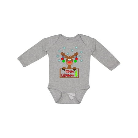 Inktastic Merry Christmas Cute Reindeer with Decorations Boys or Girls Long Sleeve Baby Bodysuit
Inktastic Merry Christmas Cute Reindeer with Decorations Boys or Girls Long Sleeve Baby Bodysuit