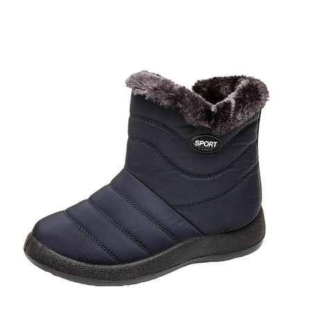 gakvov Snow Boots For Women Low Heel Mid-Calf Boots Winter Boots Women Waterproof Snow Shoes Flat Casual Ankle Boots Plus Size Shoes
gakvov Snow Boots For Women Low Heel Mid-Calf Boots Winter Boots Women Waterproof Snow Shoes Flat Casual Ankle Boots Plus Size Shoes