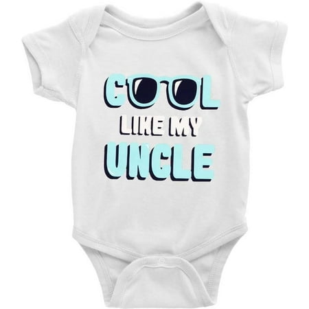 GKrepps Cool Like My Uncle Novetly Newborn Clothes Baby Crawl Playsuit Short Sleeve
GKrepps Cool Like My Uncle Novetly Newborn Clothes Baby Crawl Playsuit Short Sleeve