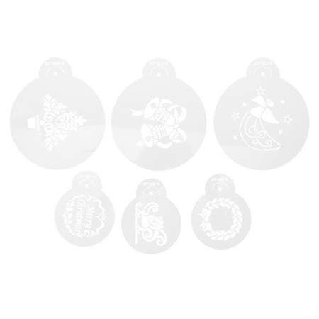 6pcs Cake Decorating Stencils Creative Coffee Art Stencils Latte Art Stencils (White)
6pcs Cake Decorating Stencils Creative Coffee Art Stencils Latte Art Stencils (White)