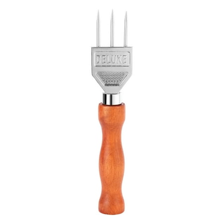 Ice Pick - Sturdy Ice Chipper with Solid Wood Handle 304 Stainless Steel Three Pronged Ice Crusher for Cocktail Bartender
Ice Pick - Sturdy Ice Chipper with Solid Wood Handle 304 Stainless Steel Three Pronged Ice Crusher for Cocktail Bartender