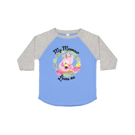 Inktastic Baby Flamingo My Meemaw Loves Me with Flower Wreath Gift Toddler Boy or Toddler Girl T-Shirt
Inktastic Baby Flamingo My Meemaw Loves Me with Flower Wreath Gift Toddler Boy or Toddler Girl T-Shirt