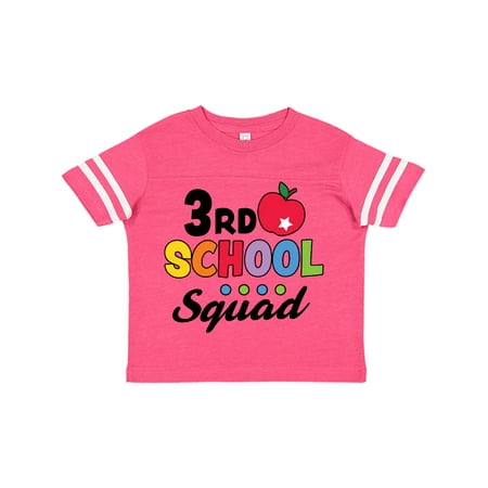 Inktastic 3rd Grade School Squad with Apple and Star Gift Toddler Boy or Toddler Girl T-Shirt
Inktastic 3rd Grade School Squad with Apple and Star Gift Toddler Boy or Toddler Girl T-Shirt