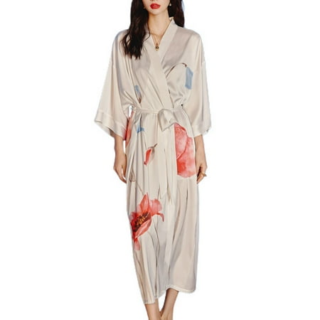Lu s Chic Women s Kimono Robe Soft Pjs Summer House Satin Comfy Spring Luxury Vintage Thin Spandex Patterned2 Small-Large
Lu s Chic Women s Kimono Robe Soft Pjs Summer House Satin Comfy Spring Luxury Vintage Thin Spandex Patterned2 Small-Large