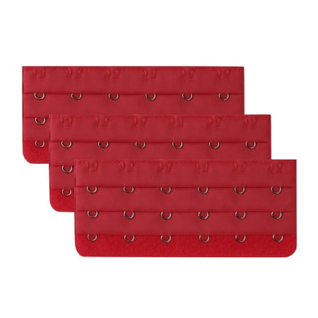 RPVATI Women s Bra Extensions 6 Hook Stretchy Strap Elastic Bra Extender 3 Pack Red Free Size
RPVATI Women s Bra Extensions 6 Hook Stretchy Strap Elastic Bra Extender 3 Pack Red Free Size